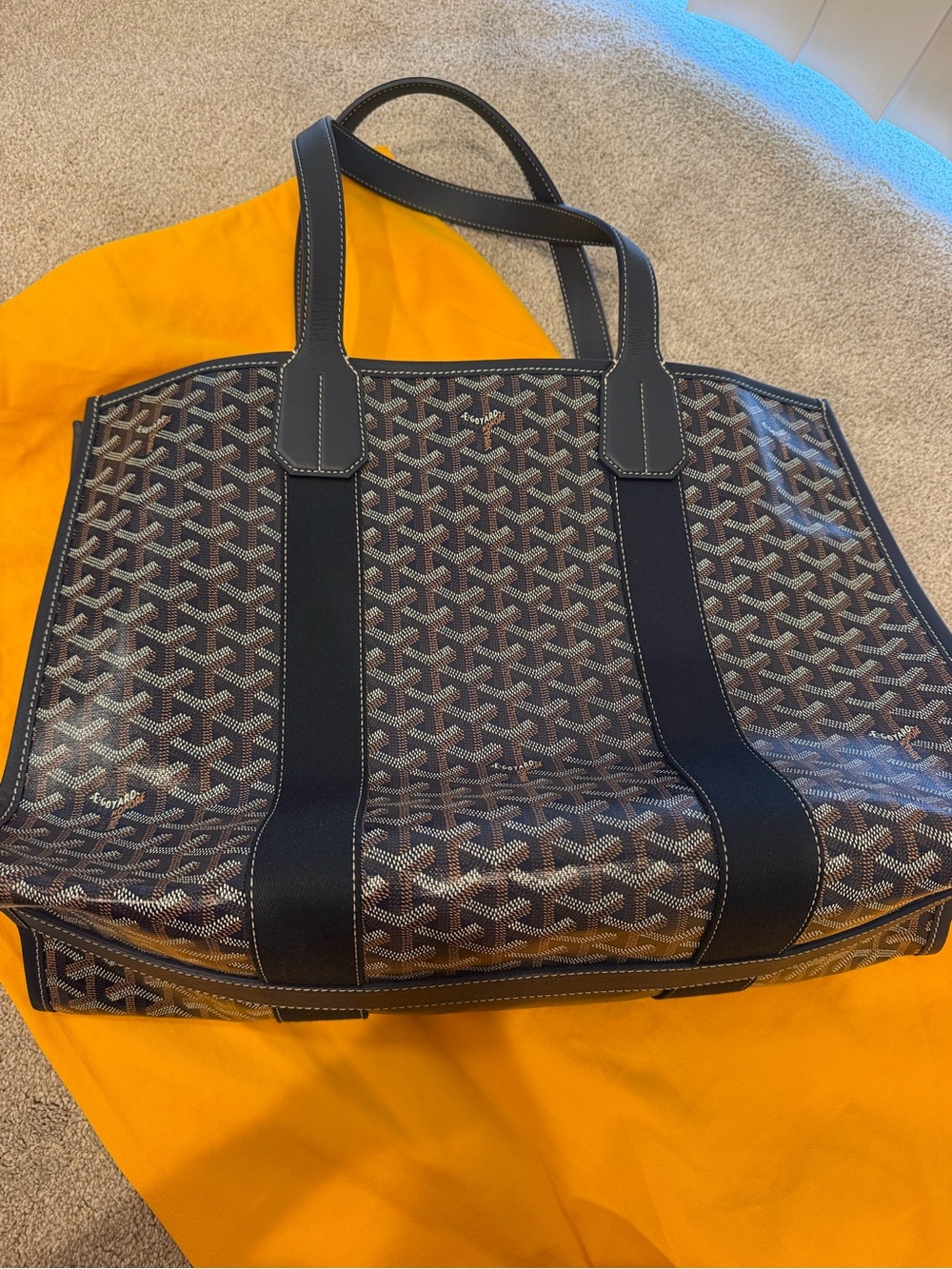 Auth GM Goyard St. Louis Tote - Picture 13 of 14
